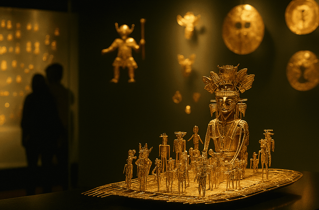 ✨ El resplandor del pasado: una visita al Museo del Oro