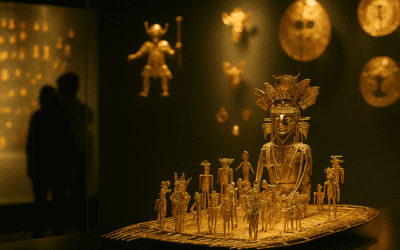 ✨ El resplandor del pasado: una visita al Museo del Oro